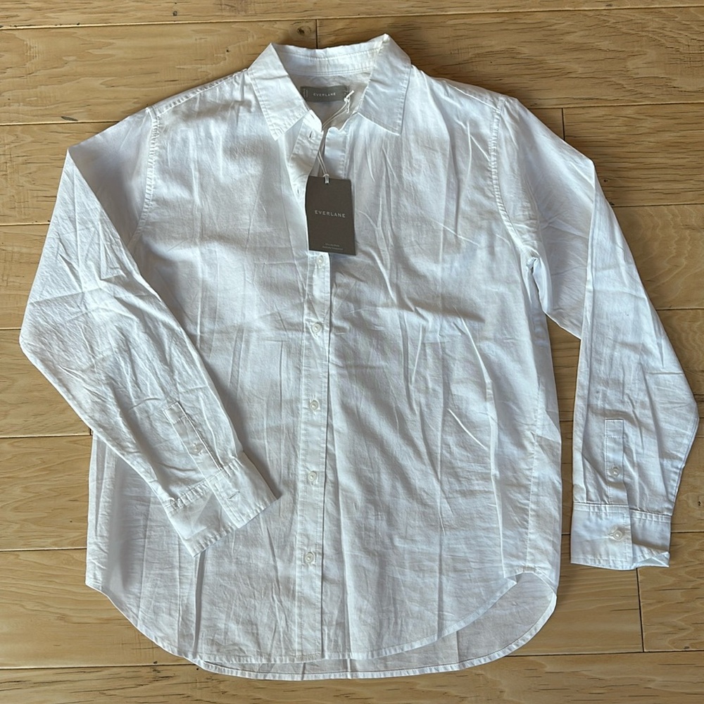 Everlane The Silky Cotton Relaxed Shirt